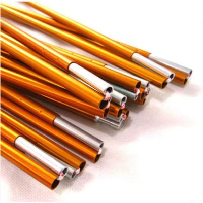 China Use For Tent Pole Market Camping Profile For Tent Wholesale High Quality Aluminum Pole Track Max Red Gold OEM Sight for sale