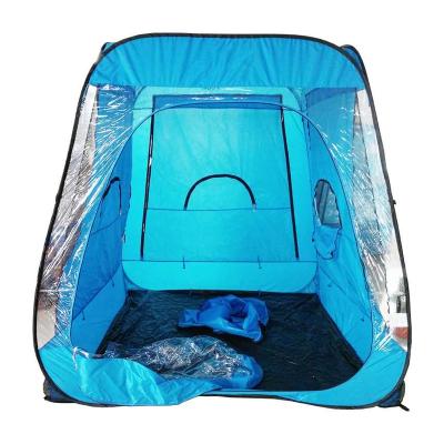 China Extended Type USA Customized Wholesale Market Good Quality 4 Person Polyester Cheap Outdoor Team Pod 150d Oxford Automatic Pop Tent for sale