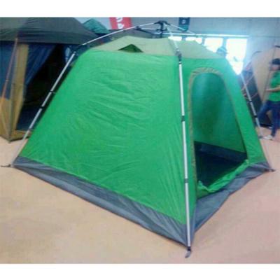 China Diagonal Tying Type Automatic Family Camping Roof Top Tent 3-4 Person Outdoor 3 Season Glamping Roof Tent for sale