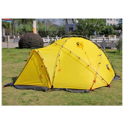 China Diagonal Tether Type 6 Person Mountain Tent 2022 New Technology Manufacture Various High Quality Tent Mountain Waterproof Tent For Mountaineering for sale