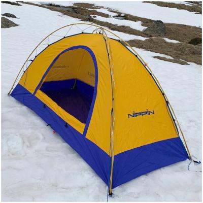 China Diagonal tying type waterproof breathable fabric increasing new technology manufacturing high quality various mountain tents waterproof high mountain tent for sale