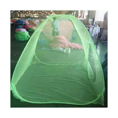 China Factory manufacture various colors 2 or 3 person folded use pop up moquito net for sale