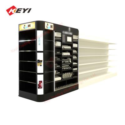 Китай Perfume Showcase Cosmetics Display Cabinet Glass Mall Kiosk Display Jewelry Kiosk Booth in Mall Makeup Display Cabinet продается