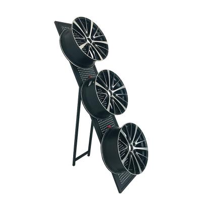 Китай Portable folding Wheel display rack продается