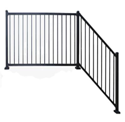 China Contemporary Decorative Indoor Price Deck Railings Aluminum Staircase Fence Parts for sale