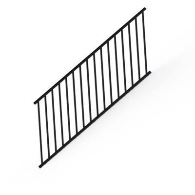 China Modern Horizontal 4foot Metal System Design Outdoor Aluminum Railing Fences for sale