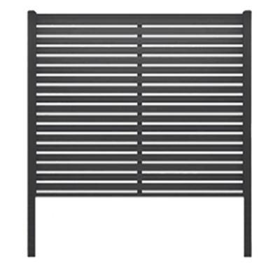 China China Door Privacy Fence Screen Panel Fence Aluminum Doors Easily Assembled for sale