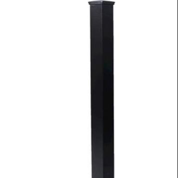 China Easily Assembled Aluminum Barrier Post Light 2X2 Post Lights Aluminum For Barrier Posts for sale