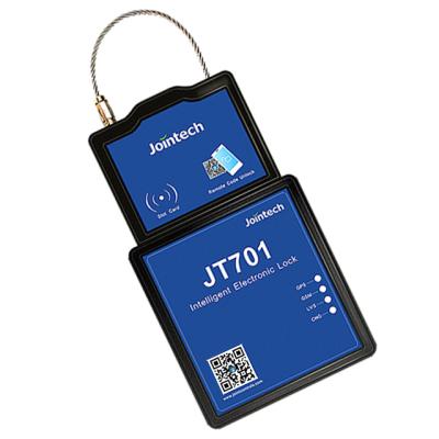 China High Security Automotive Container GPS Lock Tracker JT701 Support Unlocking Via Jointech RFID Cards for sale