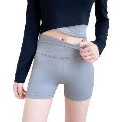 China Summer Hot Sale Women's Sports Breathable Yoga Shorts For Women Sweat Gym Ladies Workout Training Running High Waisted Shorts for sale