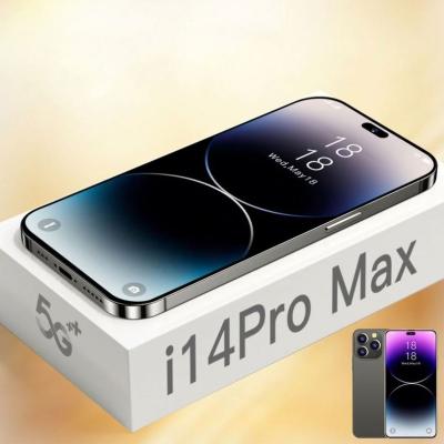 China Dual SIM Card 2023 Latest Smart Mobile Phone 14 Pro Max Brand New unlock Phone i14 Pro 5G Smart Mobile Phone 14 128gb 256gb 512G for sale