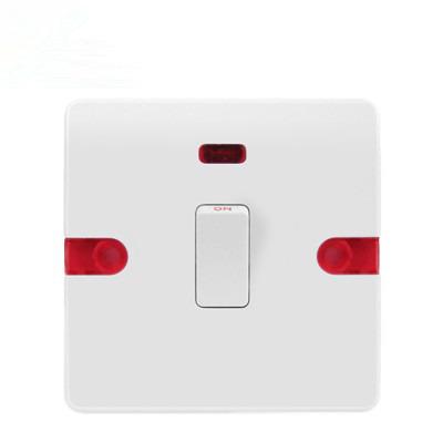 China DP 20A Water Heater Switch DP Heater Switch VGT Brand DP 20A Electric Water Heater Switch Installation Wall Switch and 20AMP ​​Switches and Sockets Outlets Manufacture 20A White for sale