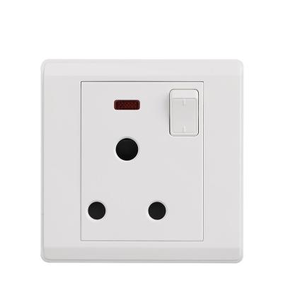 China Good Quality 3 Pin Socket Factory Supply Recessed 3 Pin Wall Socket Directly and Home Gym Switches/Electrical Accessories for sale