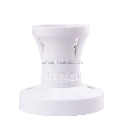 China Straight type wall socket bulb base lamp lamphoder bakelite e27 pin straight lamphoder holder for sale