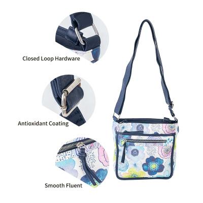 China Washed/Soft/Skin Fabric/Wear Resistance Customized Logo Fashion Pu Leather Women Crossbody Shoulder Messenger Bag Trendy Designer Bags for sale