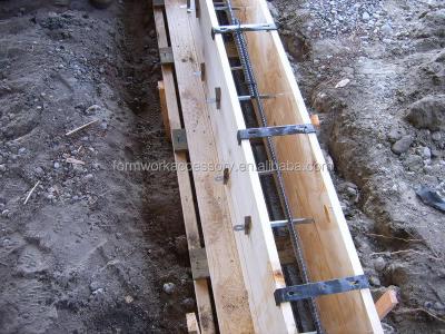 China Steel Concrete Plywood Forming Snap Band Tie Bond And Wedges for sale