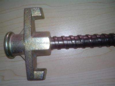 China Tie rod used with wing nut concrete wall forms for sale wing nut and tie rod for sale