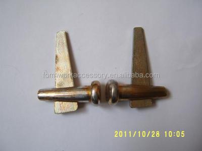 China Korea Kumkang Mivan shape wall tie two hole wall tie three hole wall tie pin wedge 16* 45-200mm for sale