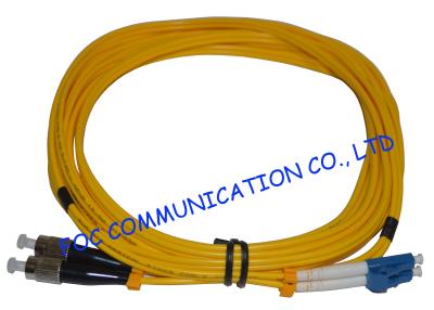 Chine Corde de correction à fibres optiques de système de CATV, corde de correction du duplex LC de SM de forte stabilité à vendre