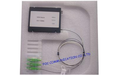 China High Isolation 8 channel multiplexer , dwdm module 250um 900um 2mm 3mm for sale