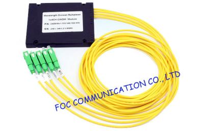 China SC APC Connector optical Wavelength Division Multiplexer Low Insertion Loss for sale