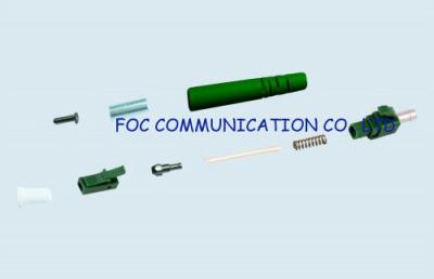 China Conectores fibroópticos unimodales de LC/APC, conectores de cable ópticos de la red de la fibra en venta