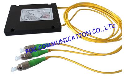 China × de fibra óptica 2, FC/ratio de acoplamiento del acoplador unimodal de APC diverso del acoplador 1 de FBT en venta