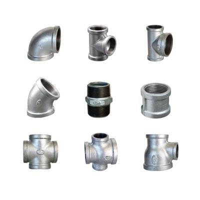 China Water Immersion Gi Elbow Pipe Fittings Hot Galvanized Cast Iron Malleable Pipe Fittings Elbow 90 Degree Tape Equal Elbow for sale