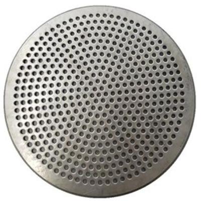 China Corrosion Resistance Steel Plate Cover Hole, Round Decorative 1mm 304 Punch Stainless Steel Plate for sale