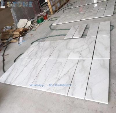 China Modern Customized Luxury Natural Marble Valakas Flooring Tiles Interior Decoration Premium Material White for sale