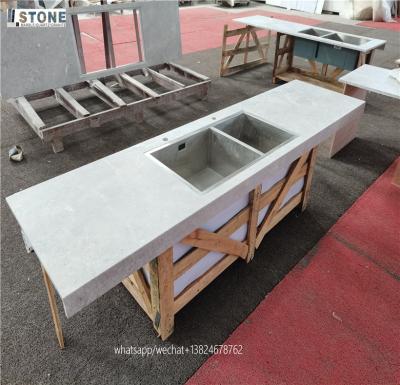 China Tundra Gray Adjustable Marble Bench (Height) Table Tops Or Marble Countertops Tops In Solid Surface From China Suppliers Cheap for sale