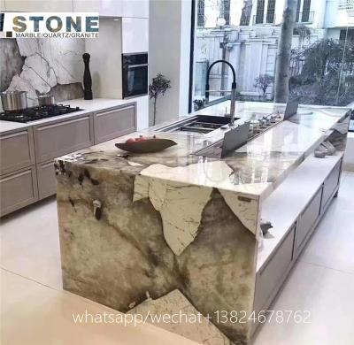 China Home adjustable kitchen Foshan worktop (height) and cheap marble kitchen counter tops kitchen use cheap island cooktops cabinet china supplier for sale