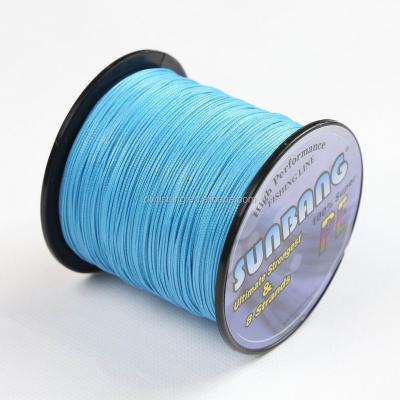 China Float Locator Saltwater Lure Long Fishing Tackle 150M Blue 4 Strands Braided Fishing Line for sale