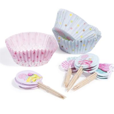 China Wholesale New Disposable Kids Cupcake Bakery Set Baptism Cake Tools for sale