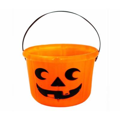 China Festival Decoration New Design Plastic Halloween Pumpkin Candy Holder for sale