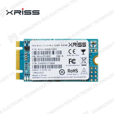 China High Stability SSD XRISS 64GB NGFF Solid State Drive M.2 2260 Solid State 64GB SSD for Ultrabook for sale