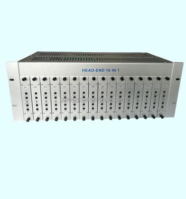 Chine GG-16M Fixed channel CATV headend RF modulator 16 channels 16 in 1 modulator à vendre