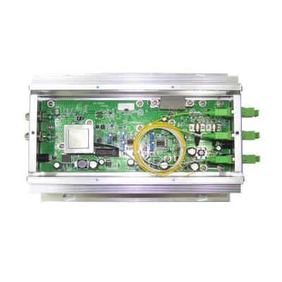 China OEM MINI GGE-10FR Optical Node Transmitter CATV 1310nm 1550nm 10+10mW zu verkaufen