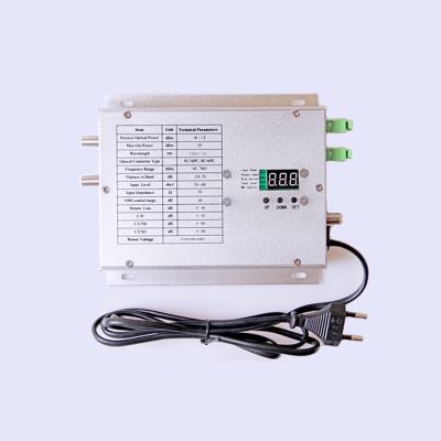 China Indoor CATV Fiber Optical 1310nm /1550nm Mini Transmitter 10mW for sale