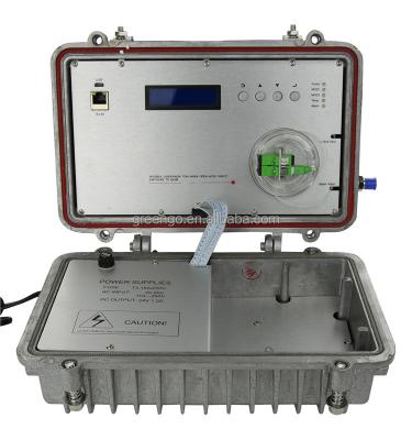 Chine GGE-20LT Outdoor Optical Node Transmitter 1310nm 75~95dBuV 2-30mW/3-10dB à vendre