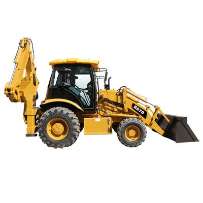 China Factory Mini Digger Mini Digger Wheel Loader Backhoe Excavator Loader Micro Backhoe B870 For Sale for sale