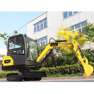 China Factory Crawler Mini EURO V Excavator SE25 Mini Excavator 2.5 Ton With Hydraulic Engine Emission Minibagger for sale