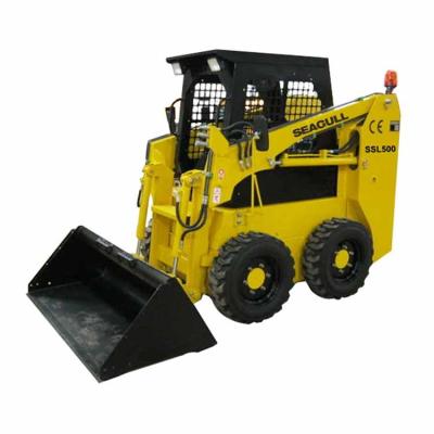 China Construction Work Cheap Mini Skid Steer Loader SSL500 For Sale for sale