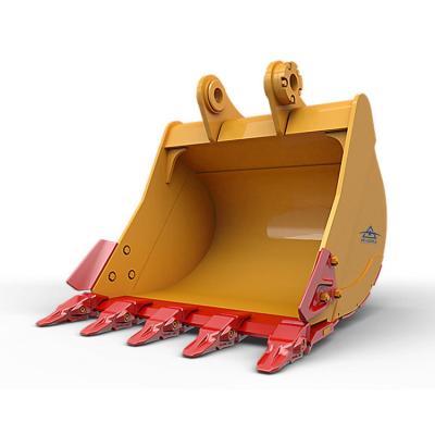 China Construction Works Factory Supply Excavator Attachment Rock Bucket 33T/37T/47T/50T Directly for sale