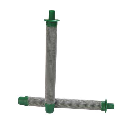 China High Pressure Pump Airless Sprayer Peng Spray Gun Spare Parts 30 Mesh Green Airless Filter For Home Decoration for sale