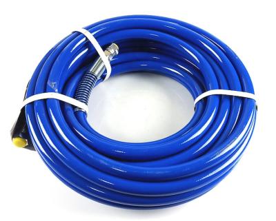 China Airless Sprayer Pump GRC Blue 3/8 Inch 15 Meters Air Hose High Pressure Use For Airless Paint Machine 240797 for sale