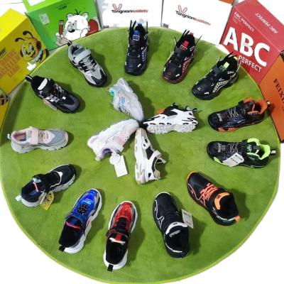 China Fashion trend and good quality new arrival winter plush lowest price kids mixed sports shoes made in china stock for kids for sale