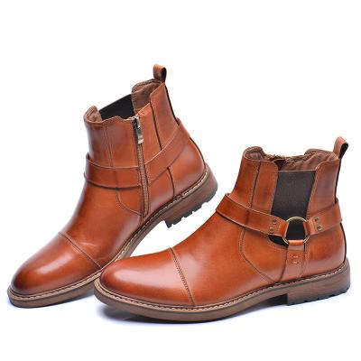 China EU 47 Waterproof Oversized Mens Leather Shoes US 14 Genuine Leather Slip On Handmade Boots for sale