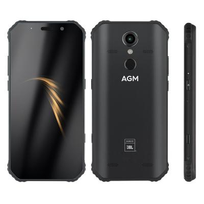 China Dual SIM Card AGM A9 Android 8.1 Octa Core 5.99 Inch 4GB+64GB 5400mAh Battery Fingerprint ID NFC Fast Charge IP68 Waterproof Rugged Smartphone for sale