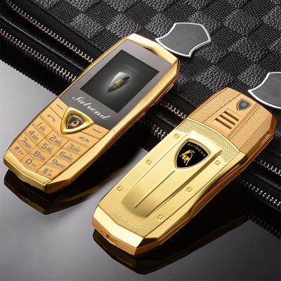 China Dual SIM Card New Stock Lot 2G GSM 1.77 Inch Metal Body Keypad Feature Button Mobile Phone for sale